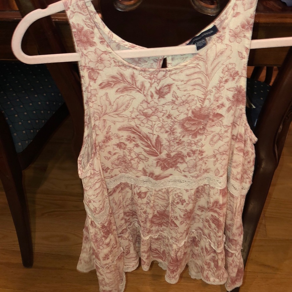 Adorable american eagle tank